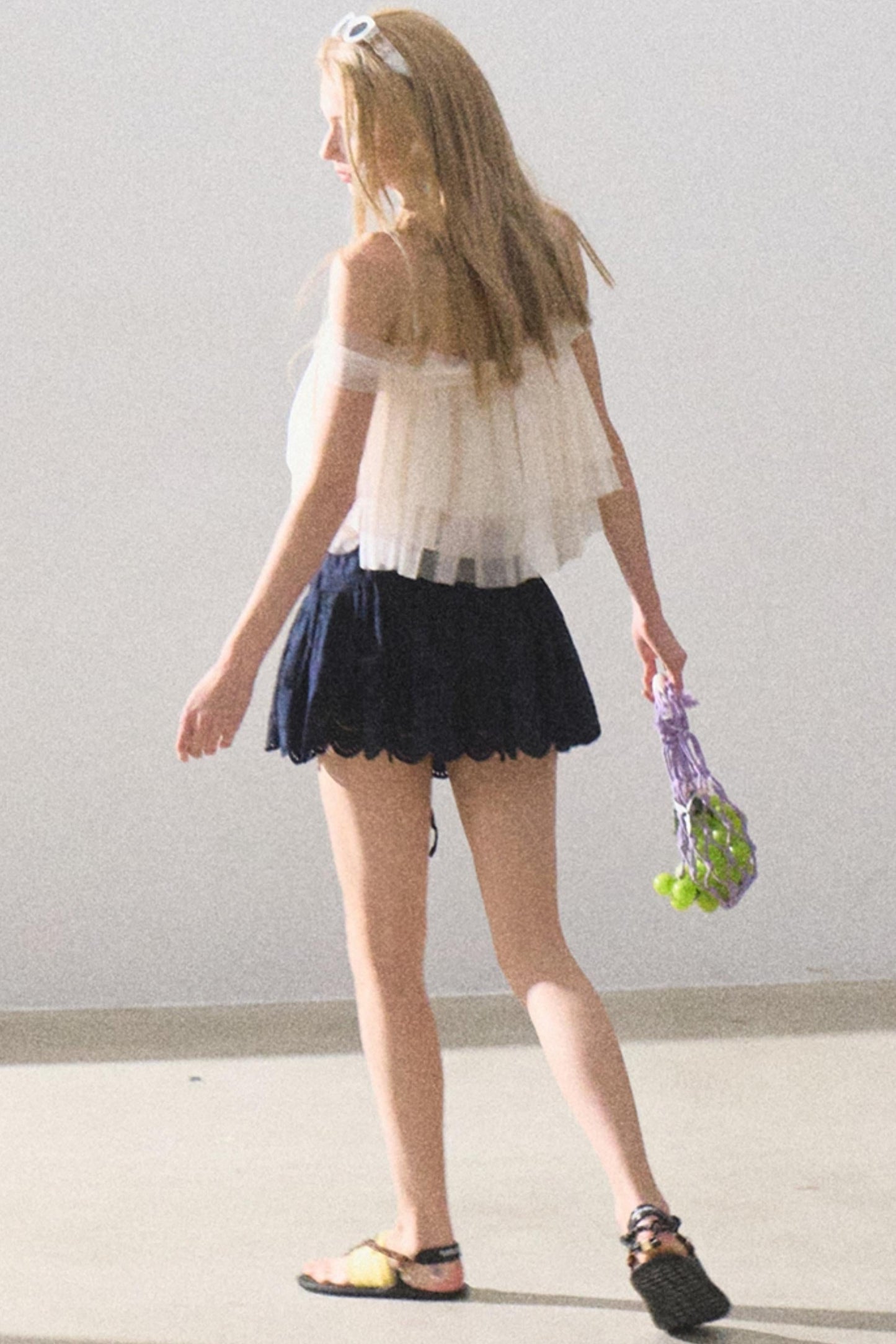 Moonlit Mesh Camisole Top