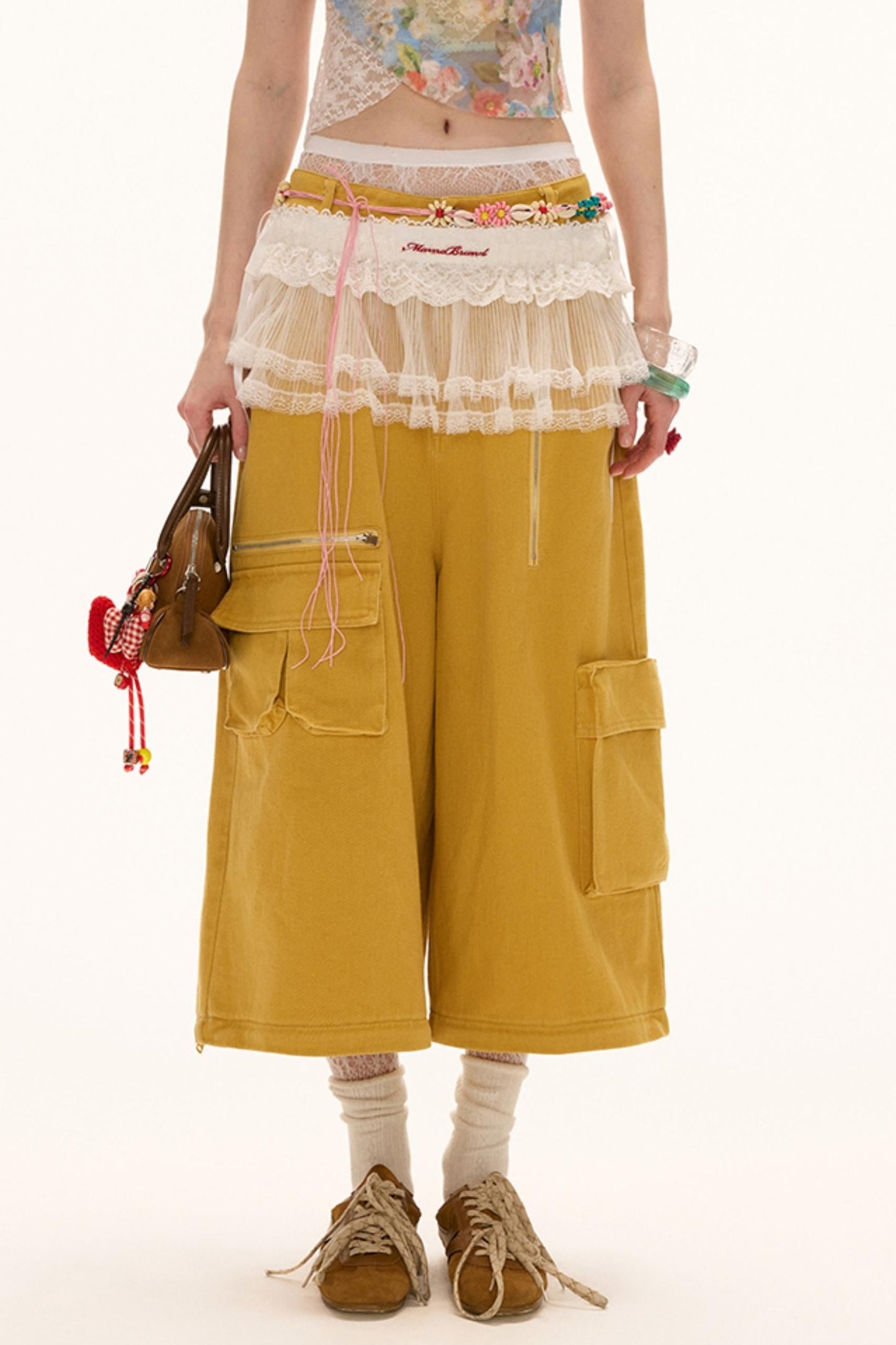 Yellow Summer Work Pants