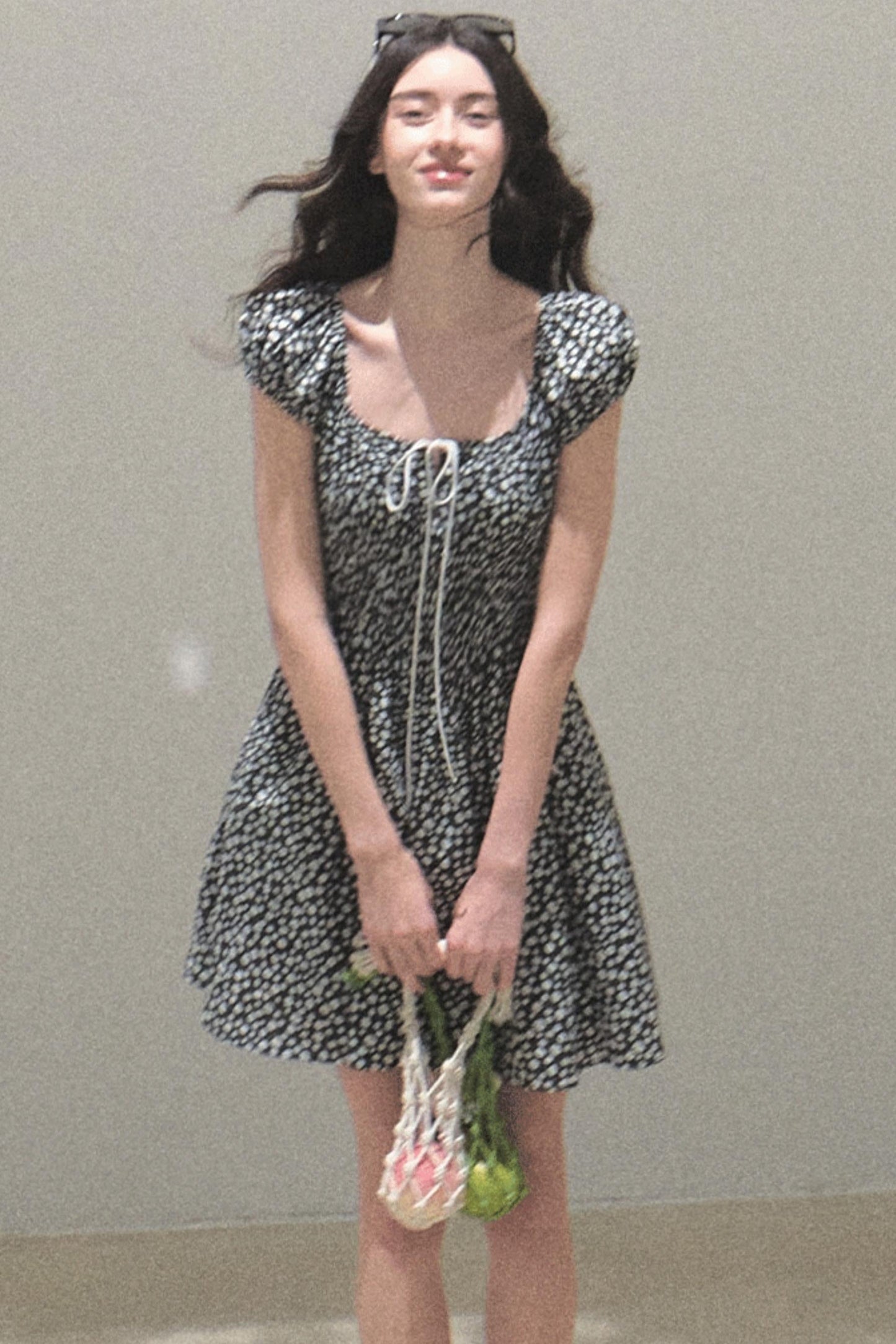 Blissful Tomato Leaf Dress