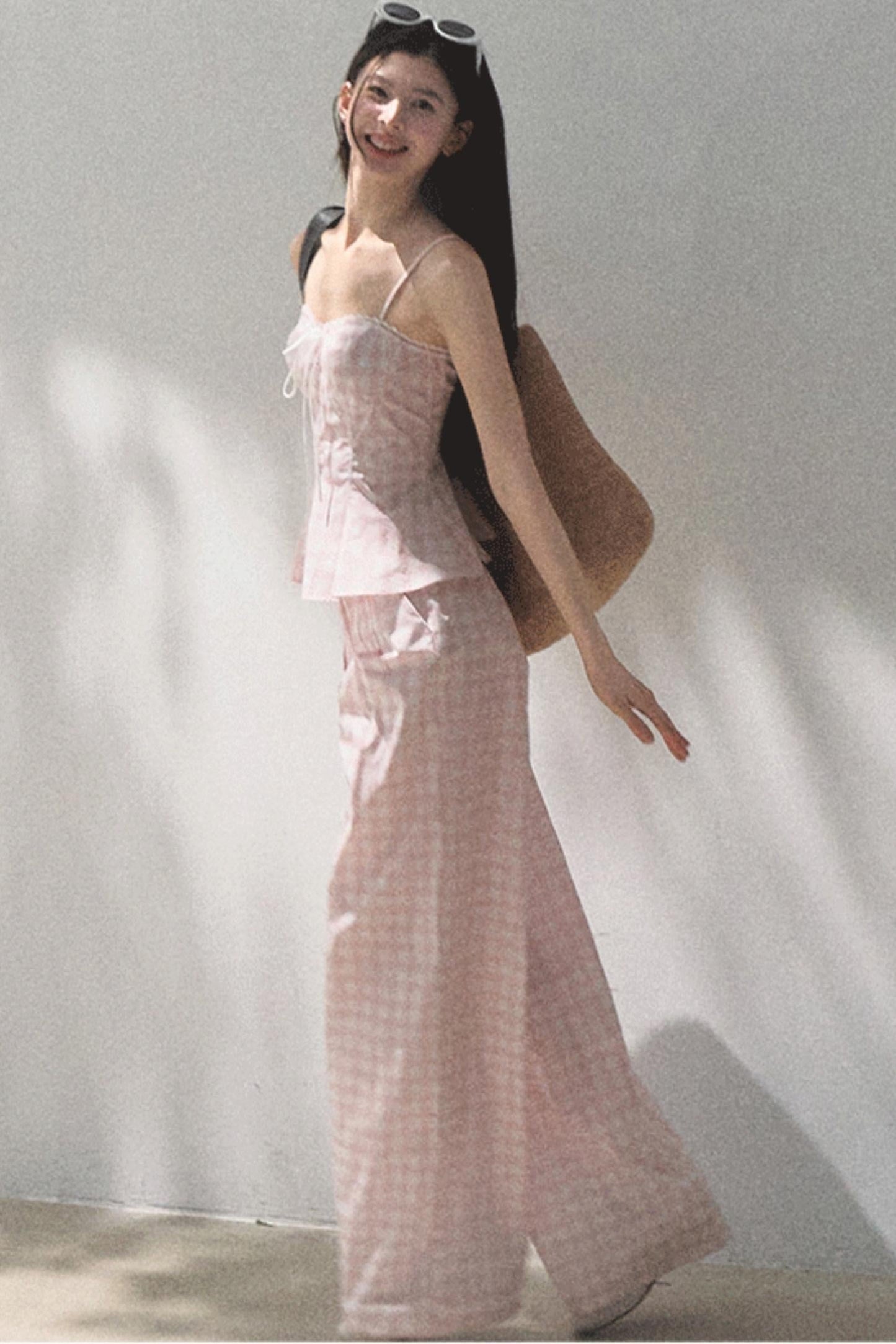 Wide-Leg Tencel Hemp Pants