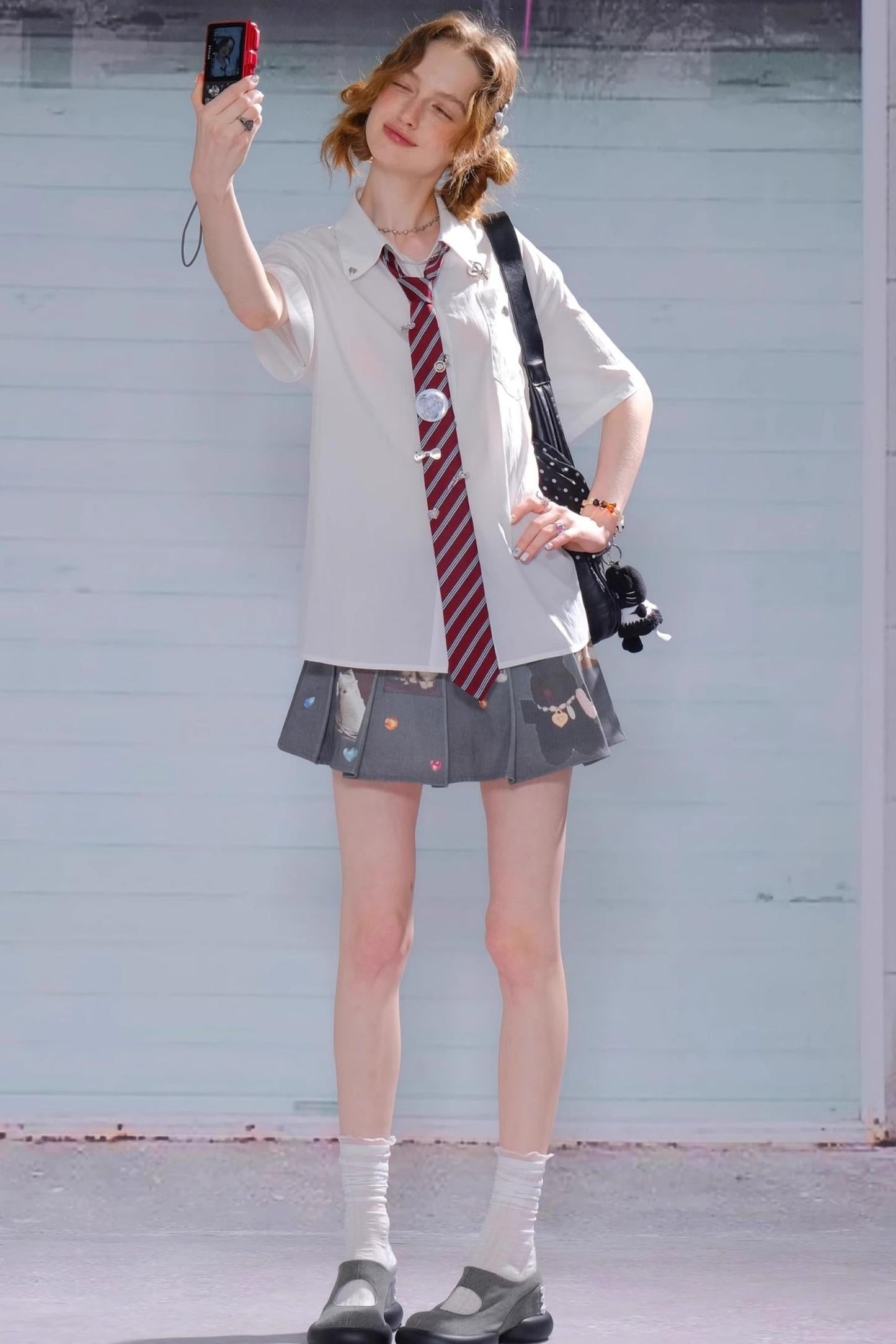 White Short Sleeve Top