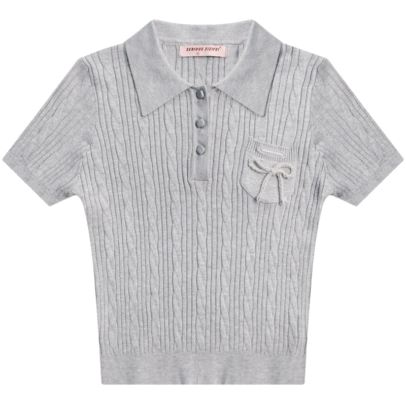 American Polo Neck T-shirt