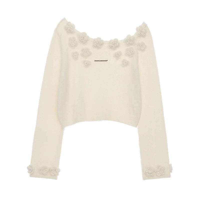 Slatted Shoulder Sweater