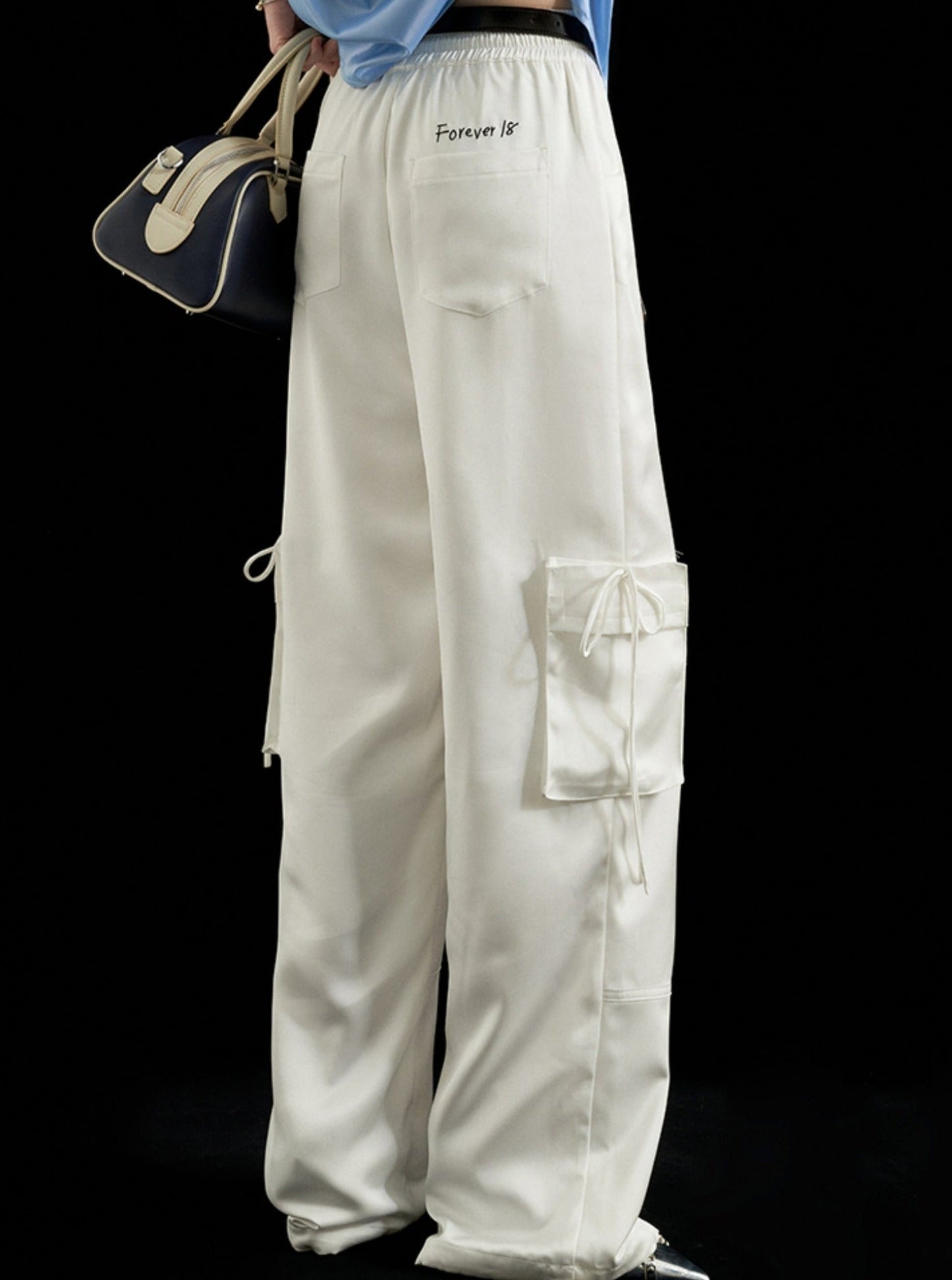 Drawstring Bucket Pants