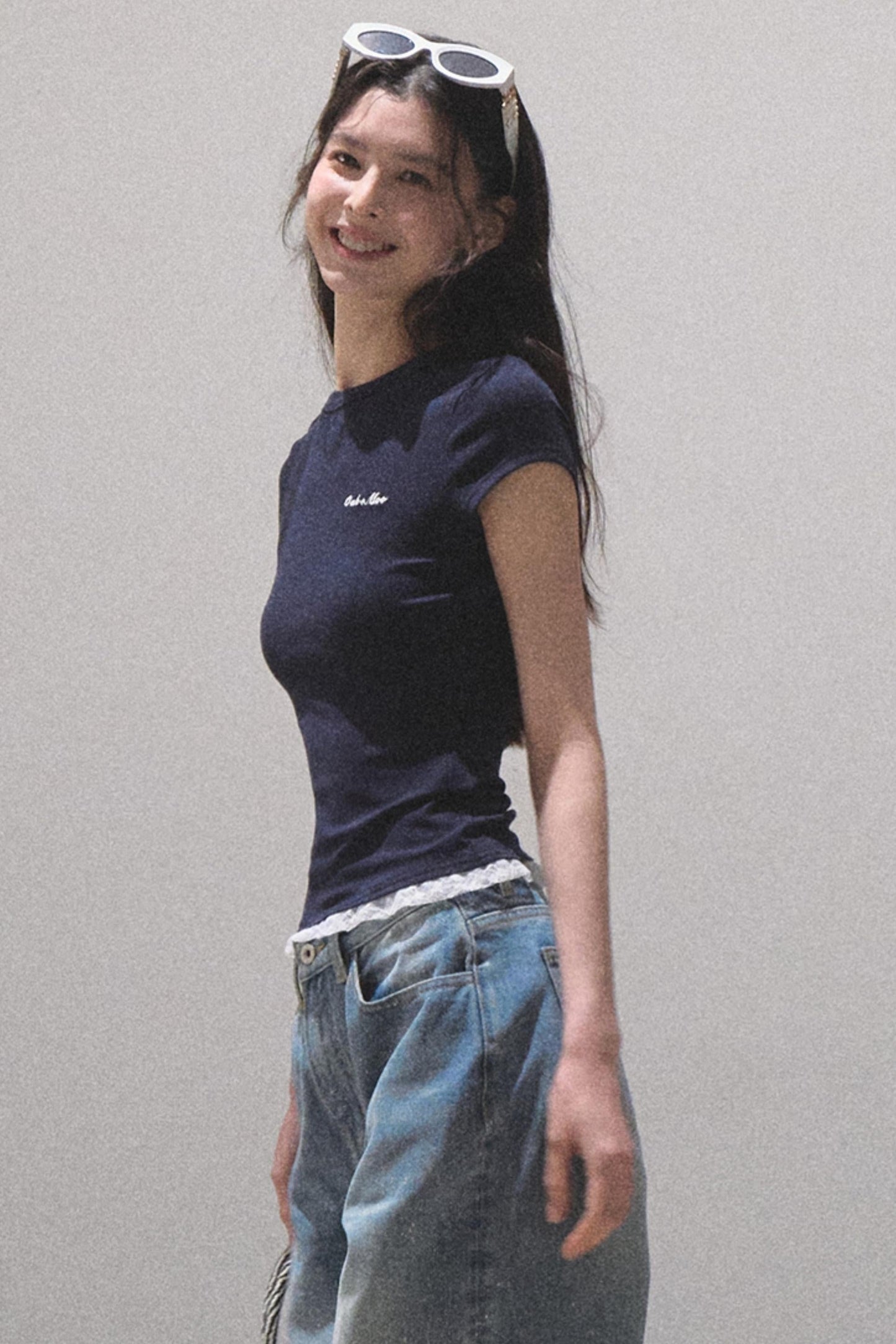 Antibacterial Lace Tee