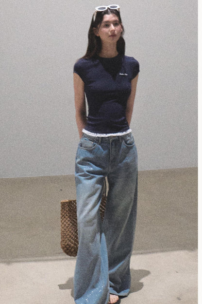 Antibacterial Lace Tee