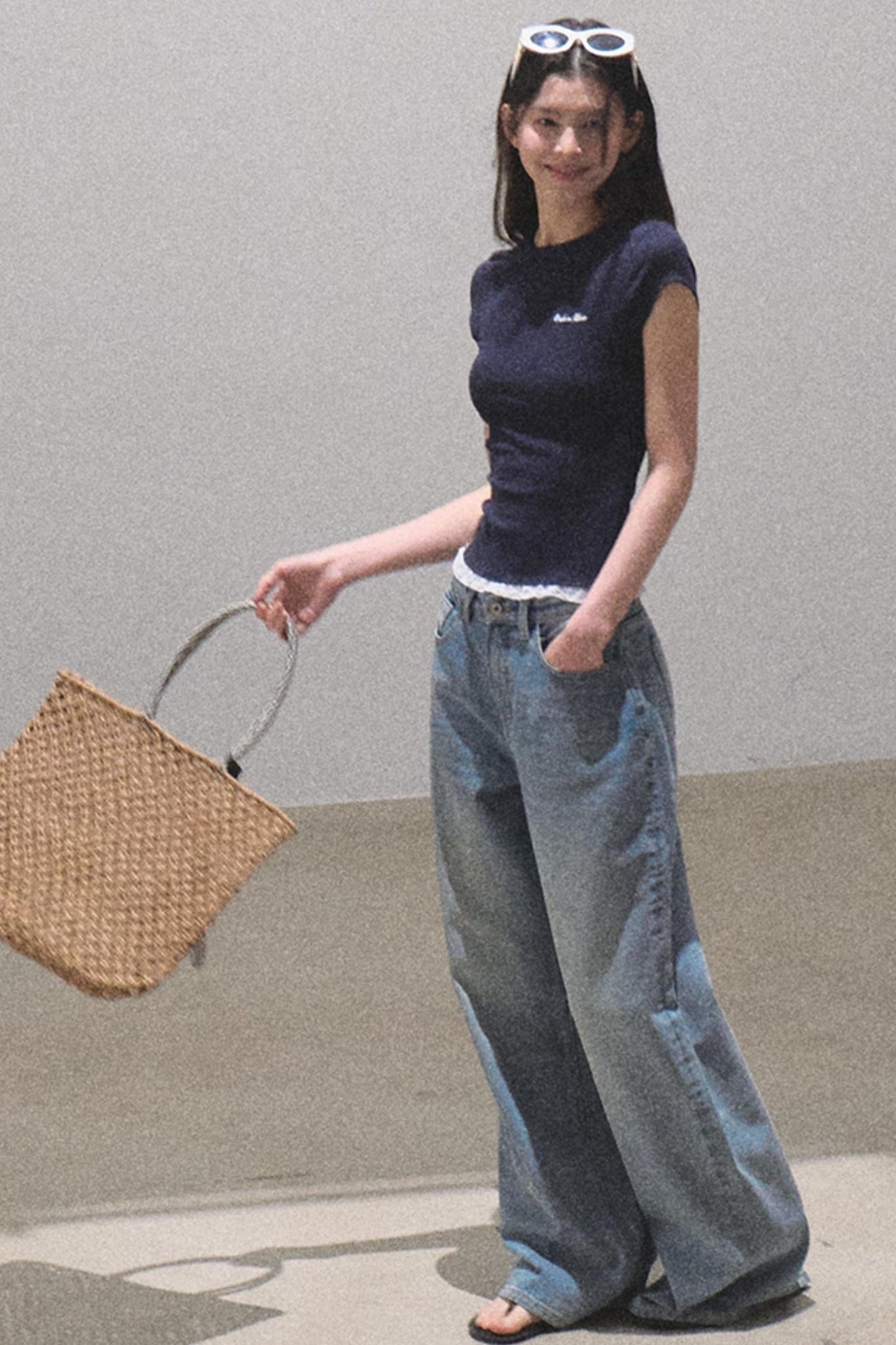 Antibacterial Lace Tee