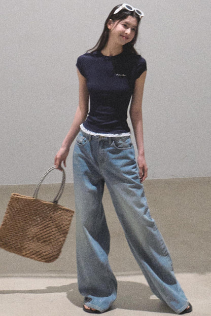 Antibacterial Lace Tee