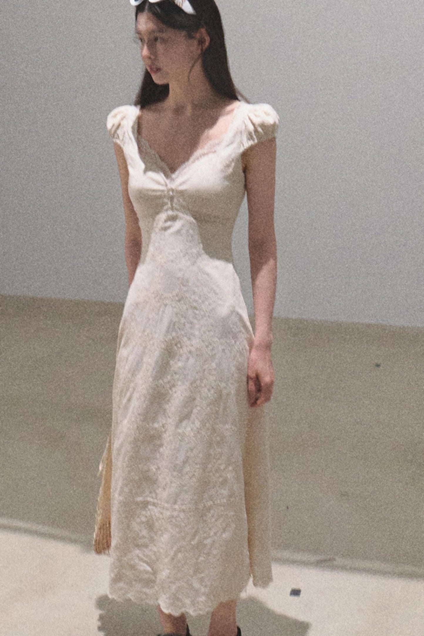 Bohemian Floral Embroidered Dress