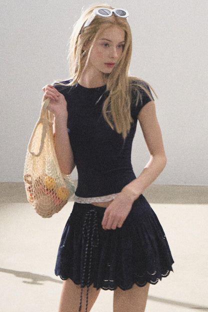 Antibacterial Lace Tee