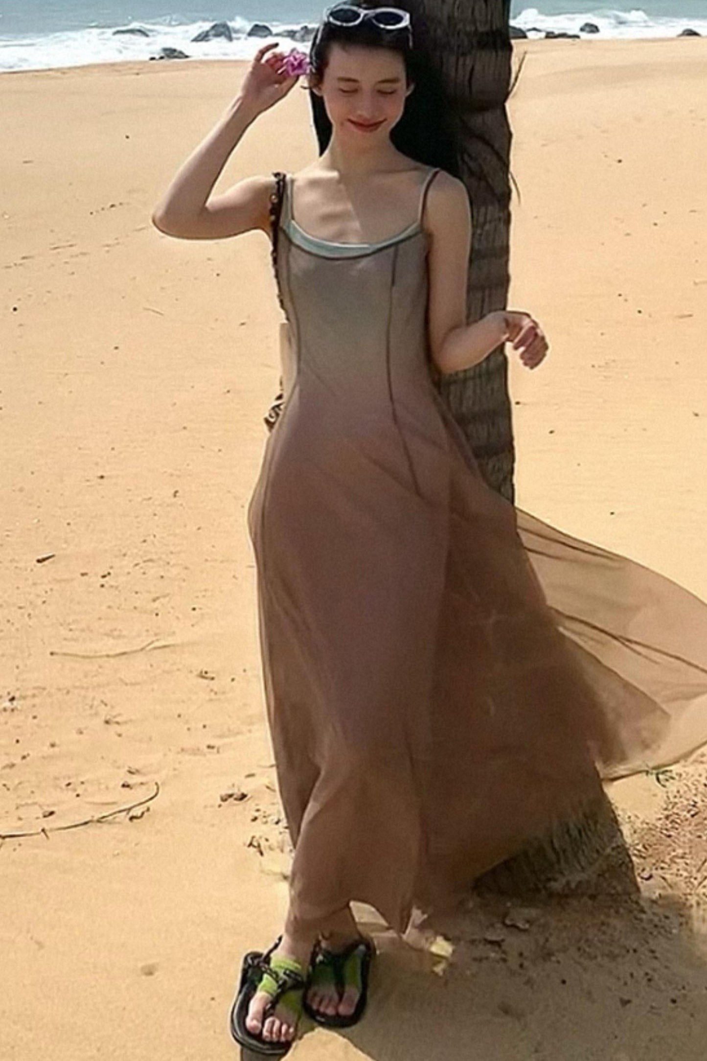 Spring Breeze Gradient Dress