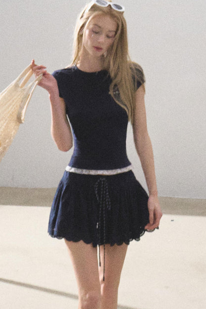 Antibacterial Lace Tee