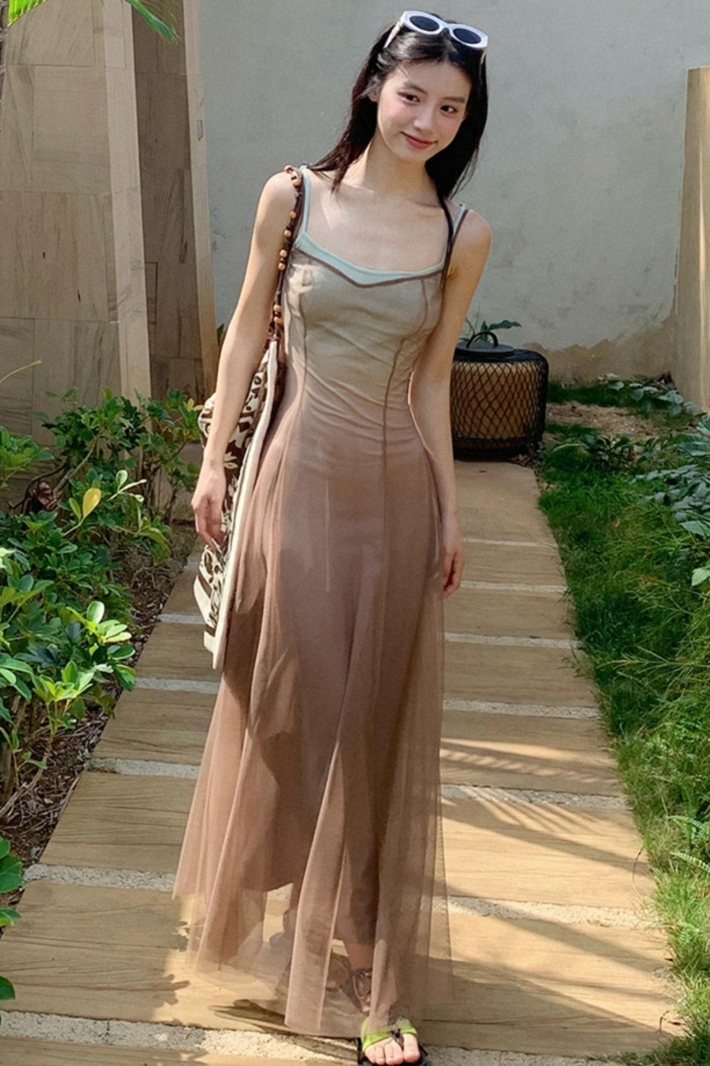 Spring Breeze Gradient Dress