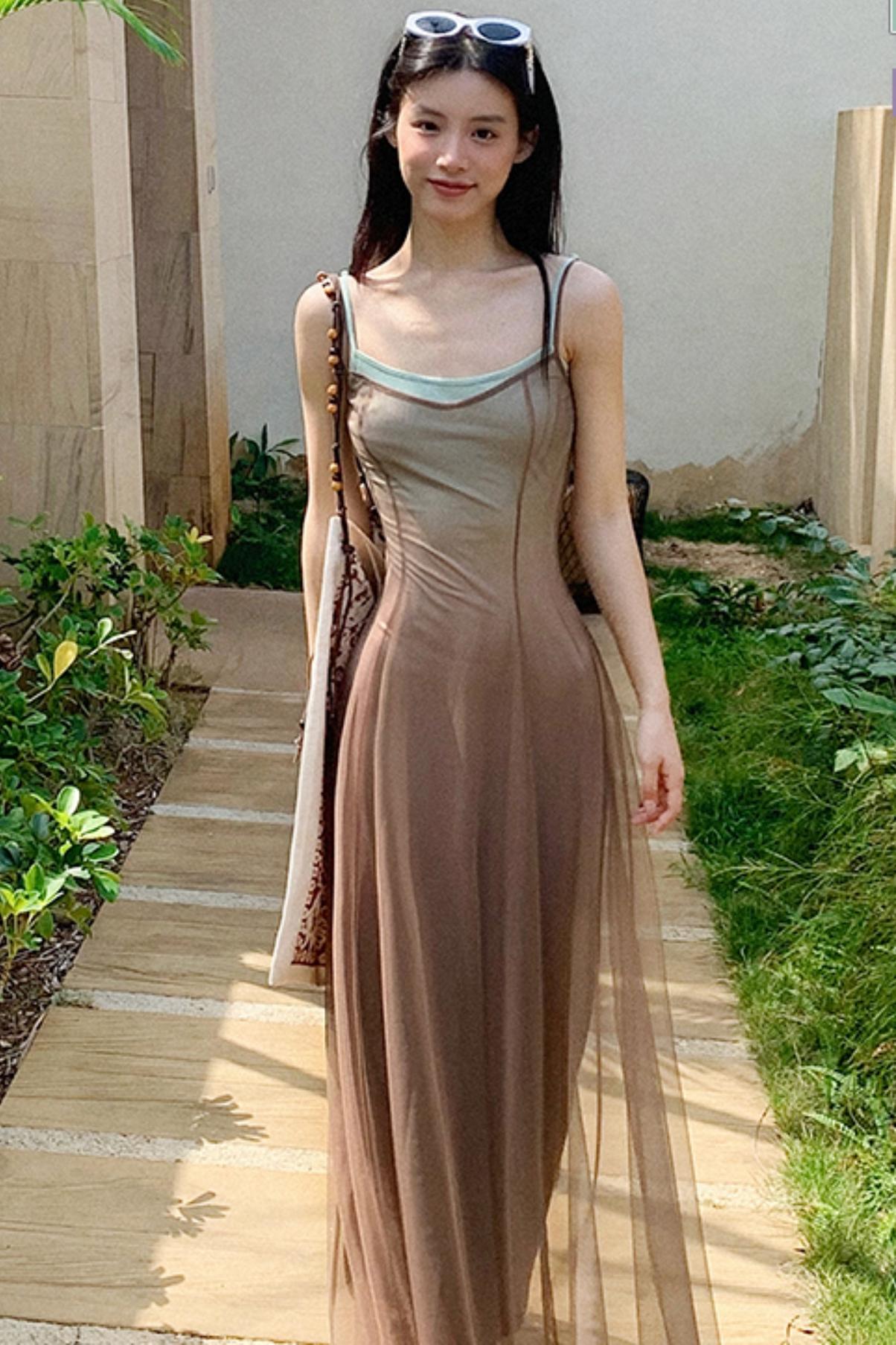 Spring Breeze Gradient Dress