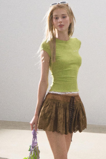 Antibacterial Lace Tee