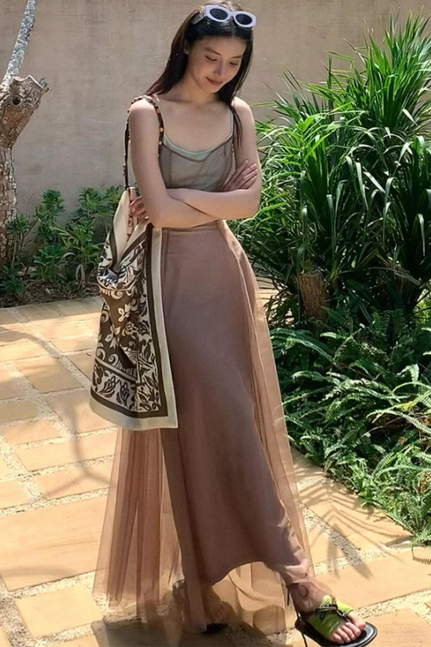 Spring Breeze Gradient Dress