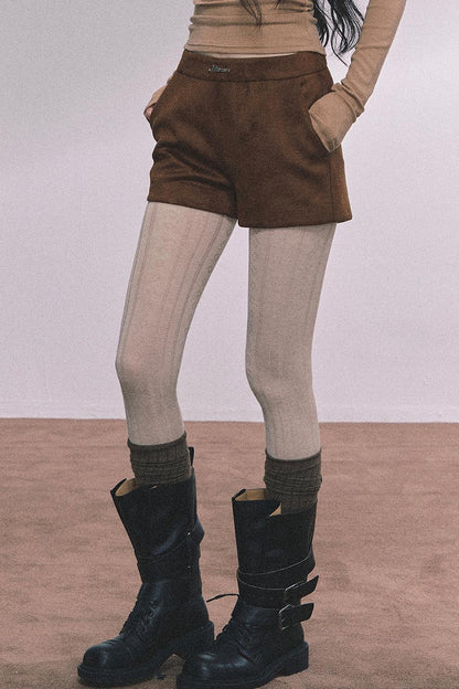 Golden Suede Womens Autumn Jacket Set-Up