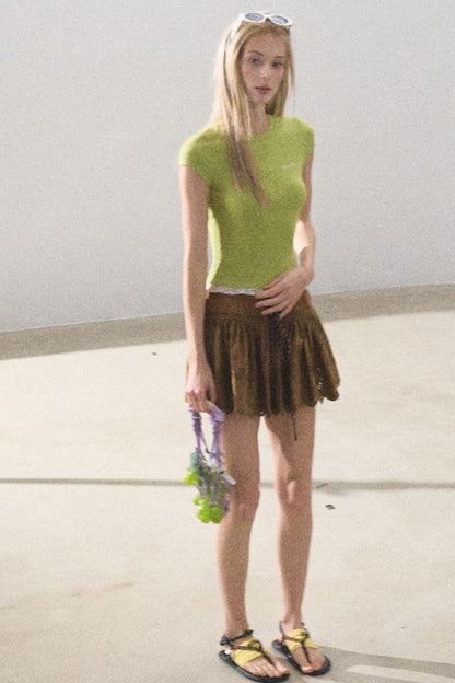 Antibacterial Lace Tee