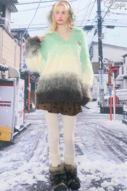 Retro Polka Dot Skirt