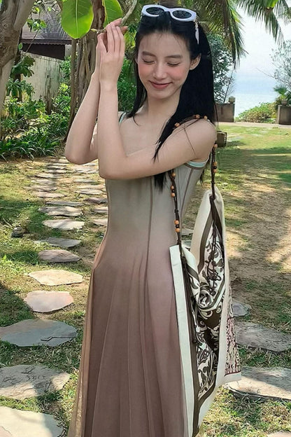 Spring Breeze Gradient Dress
