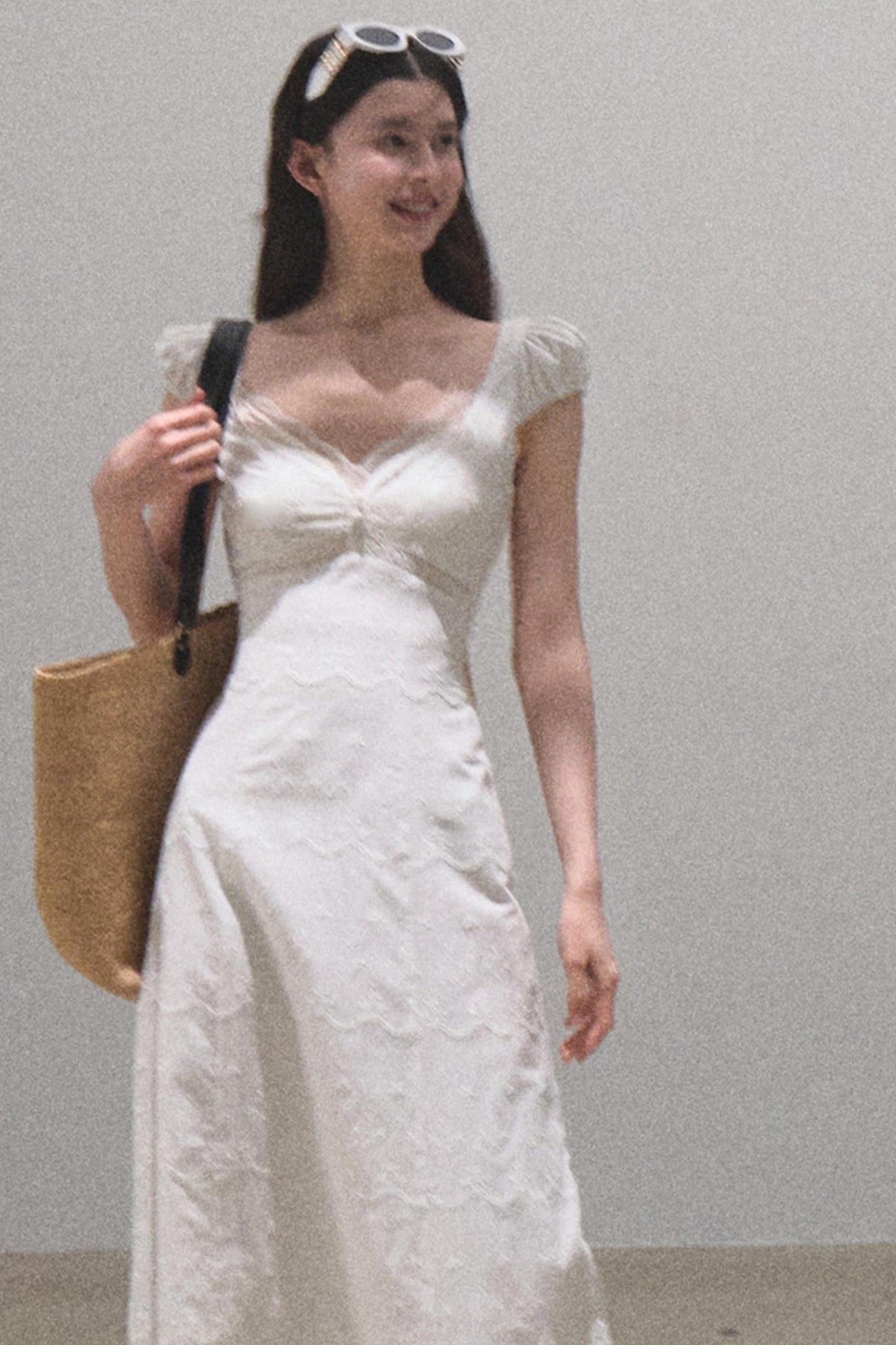 Bohemian Floral Embroidered Dress