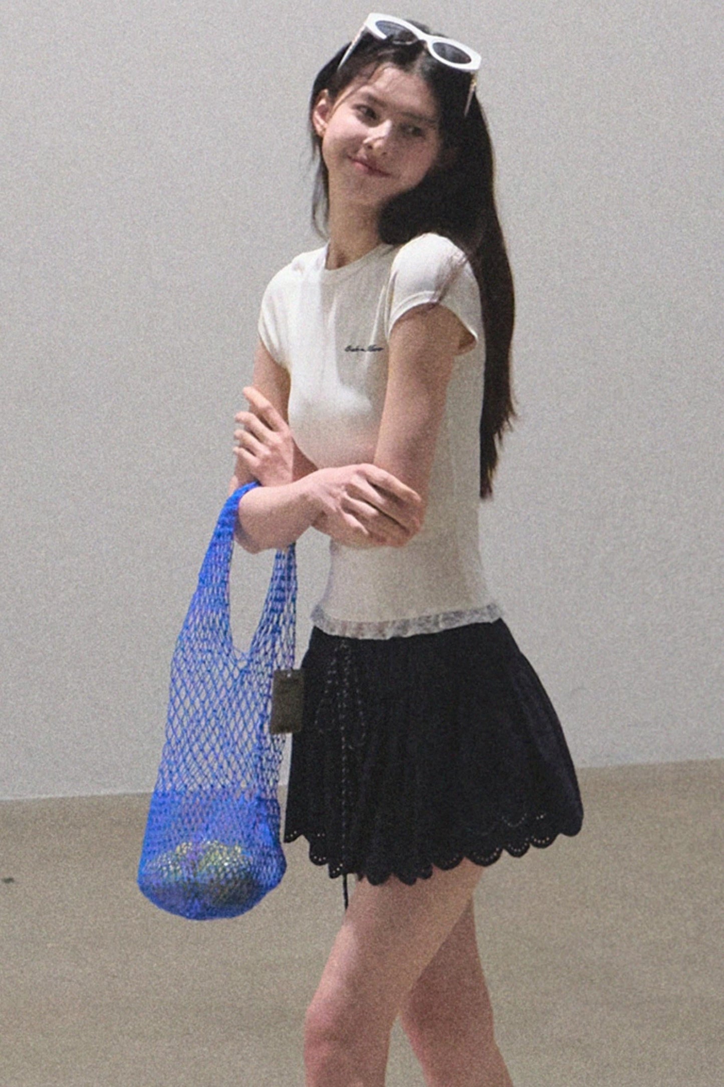 Antibacterial Lace Tee