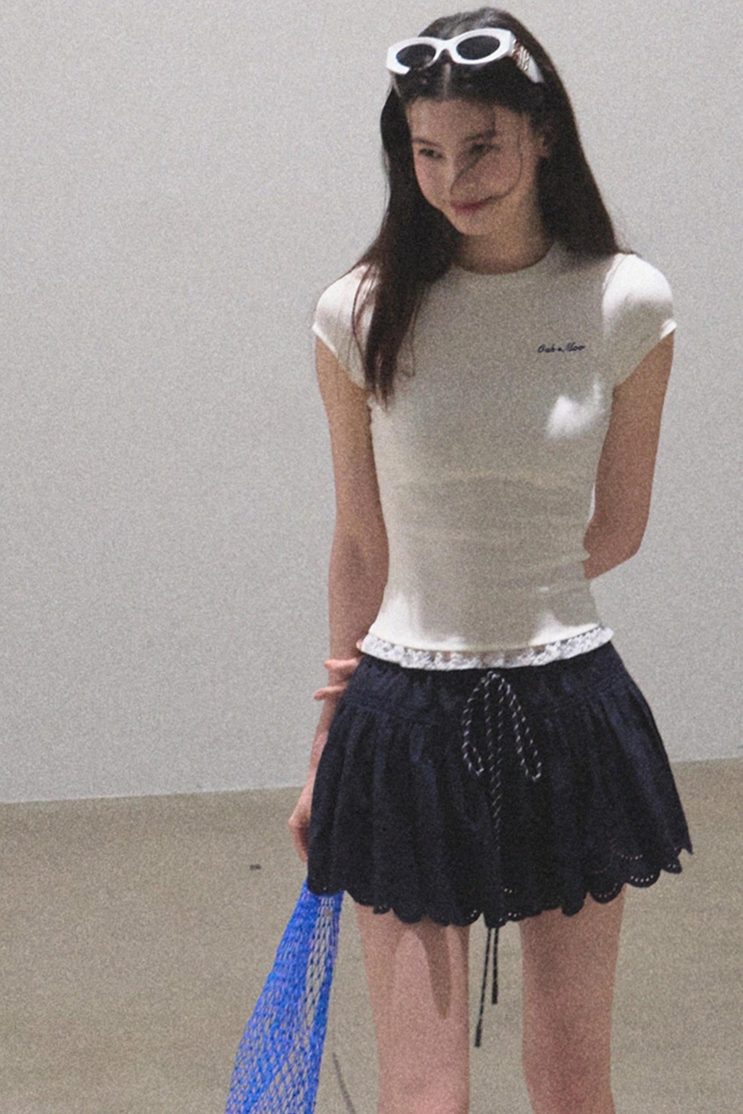 Antibacterial Lace Tee