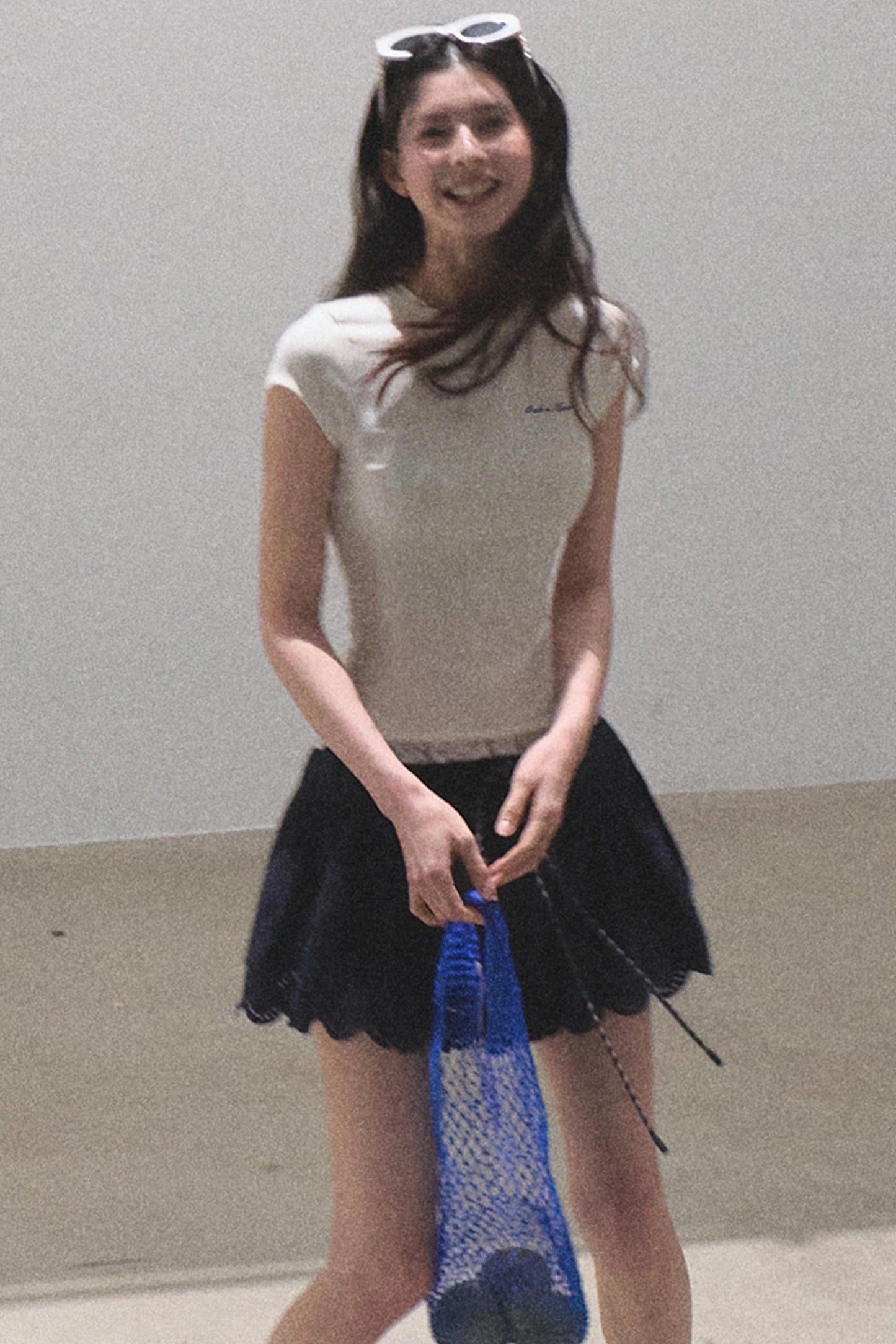 Antibacterial Lace Tee