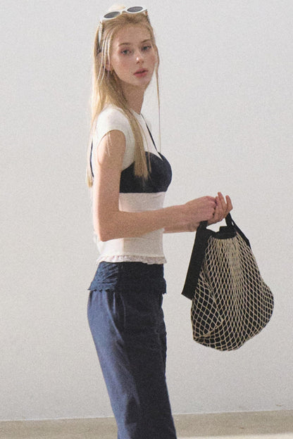 Antibacterial Lace Tee