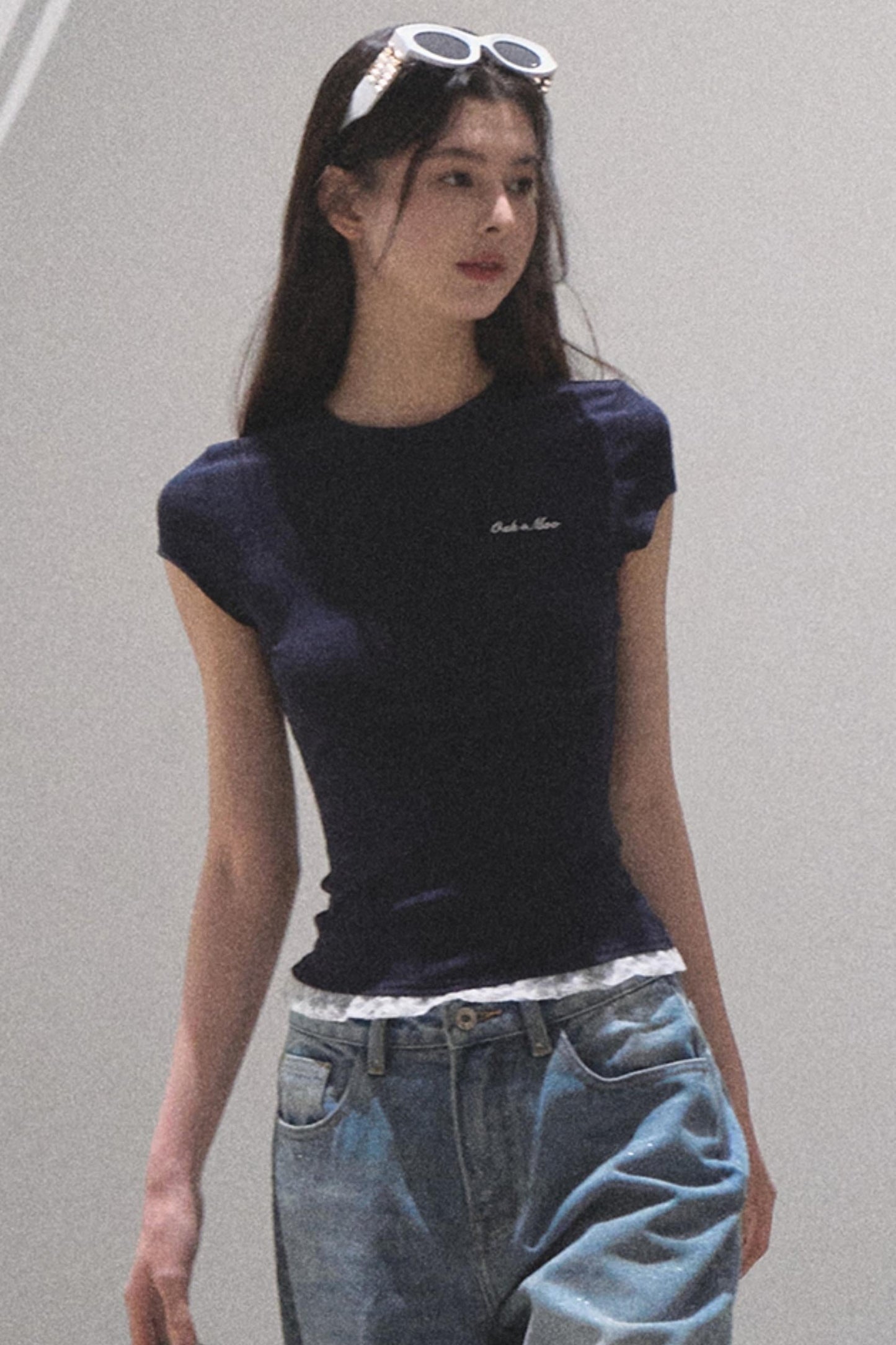 Antibacterial Lace Tee