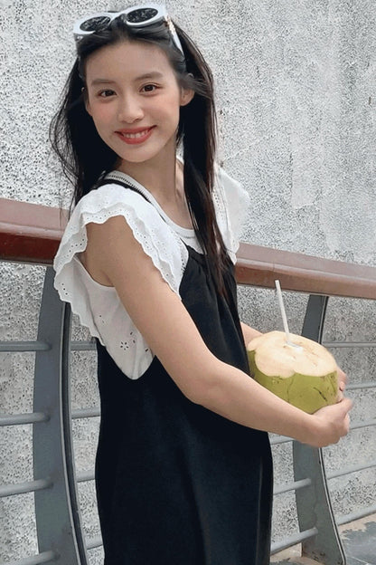 Fruitful Elegance Halter Dress