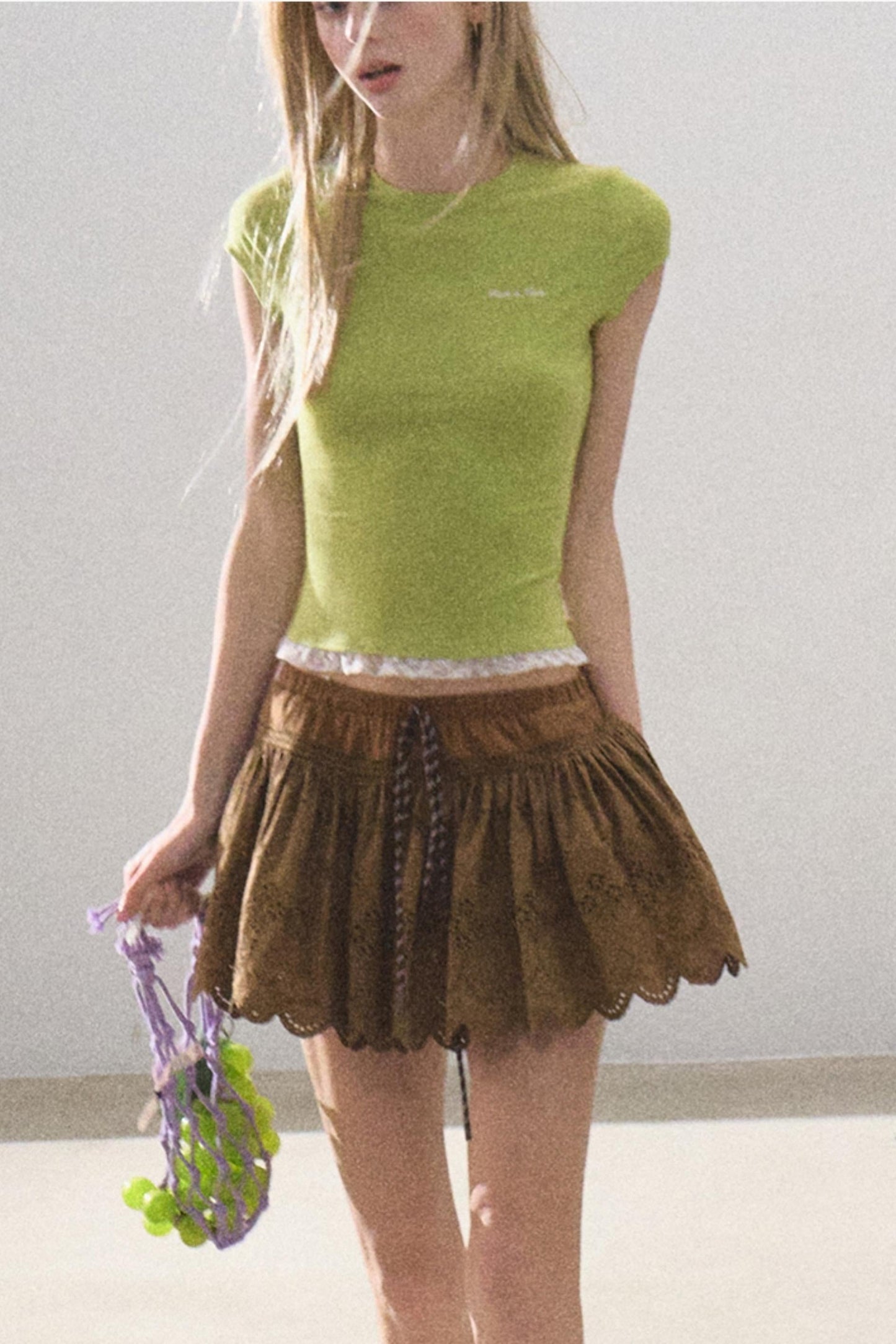 Antibacterial Lace Tee