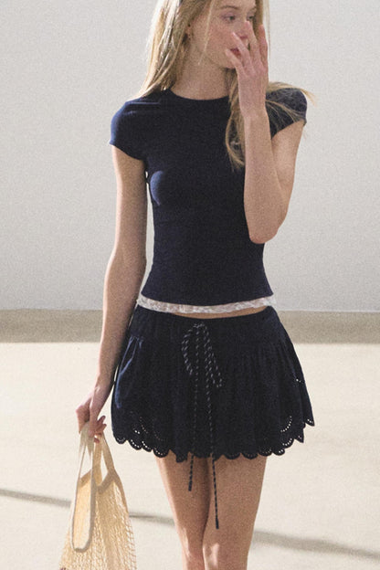 Antibacterial Lace Tee