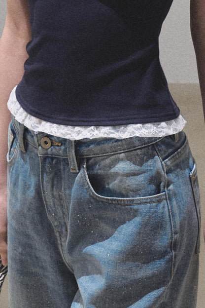 Antibacterial Lace Tee