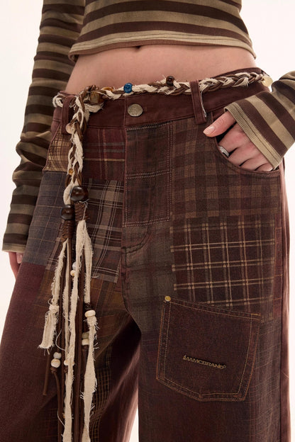 Versatile Printed Women's Jeans