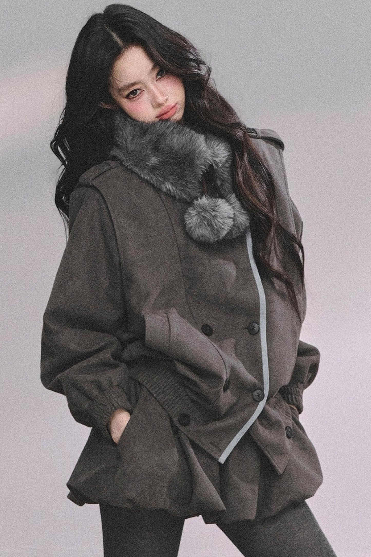 French Autumn Blazer Suit Set-Up