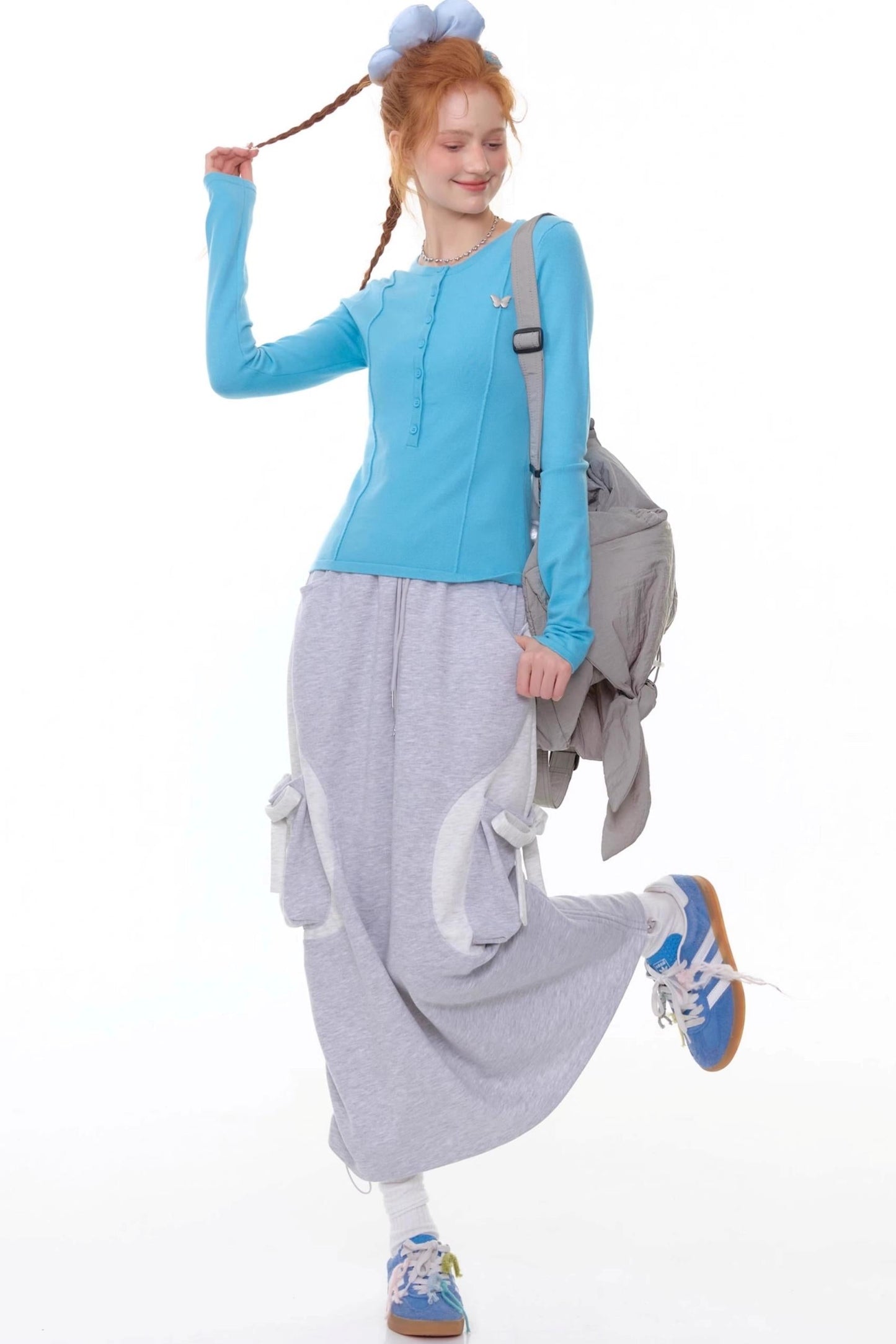 Autumn Design High Waist Skirt