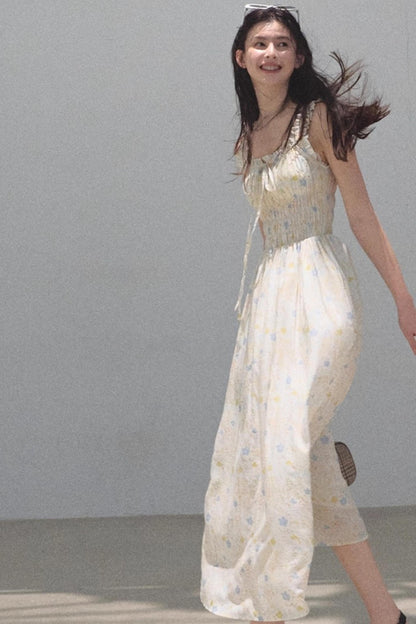 Bubbling Soda Printed Slip Dress