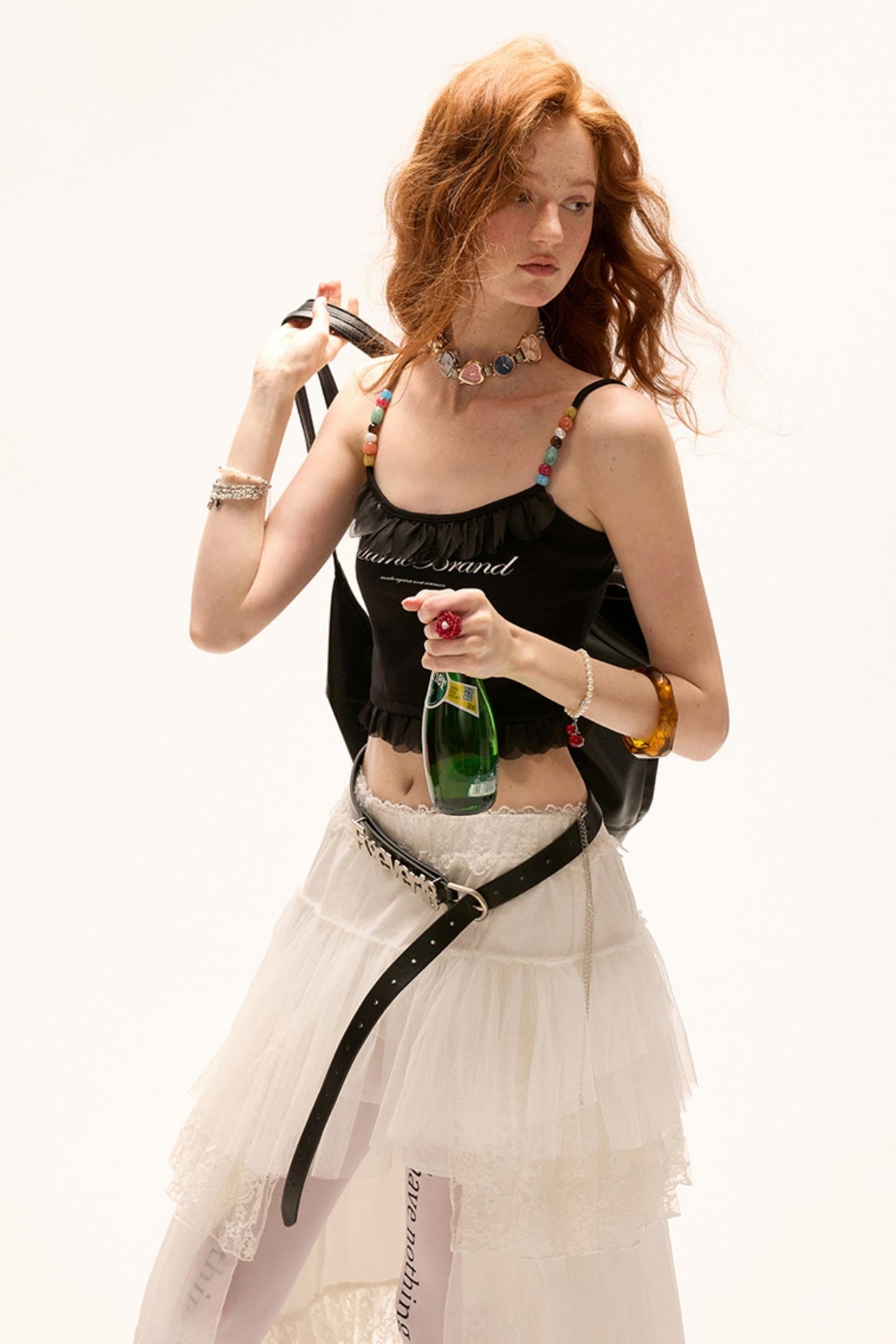 Chic Beaded Camisole Top