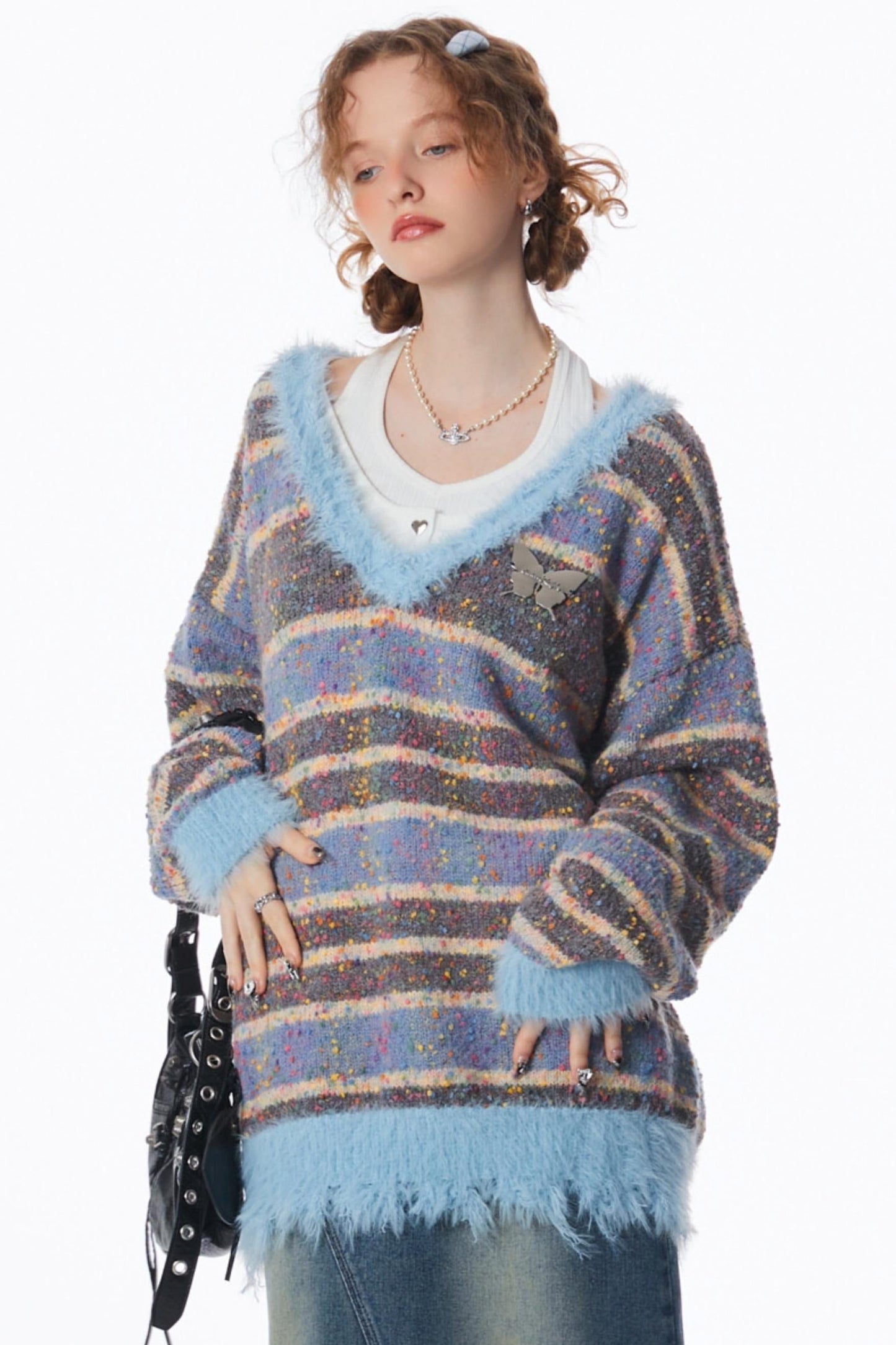 Gentle Vintage Stripe Sweater