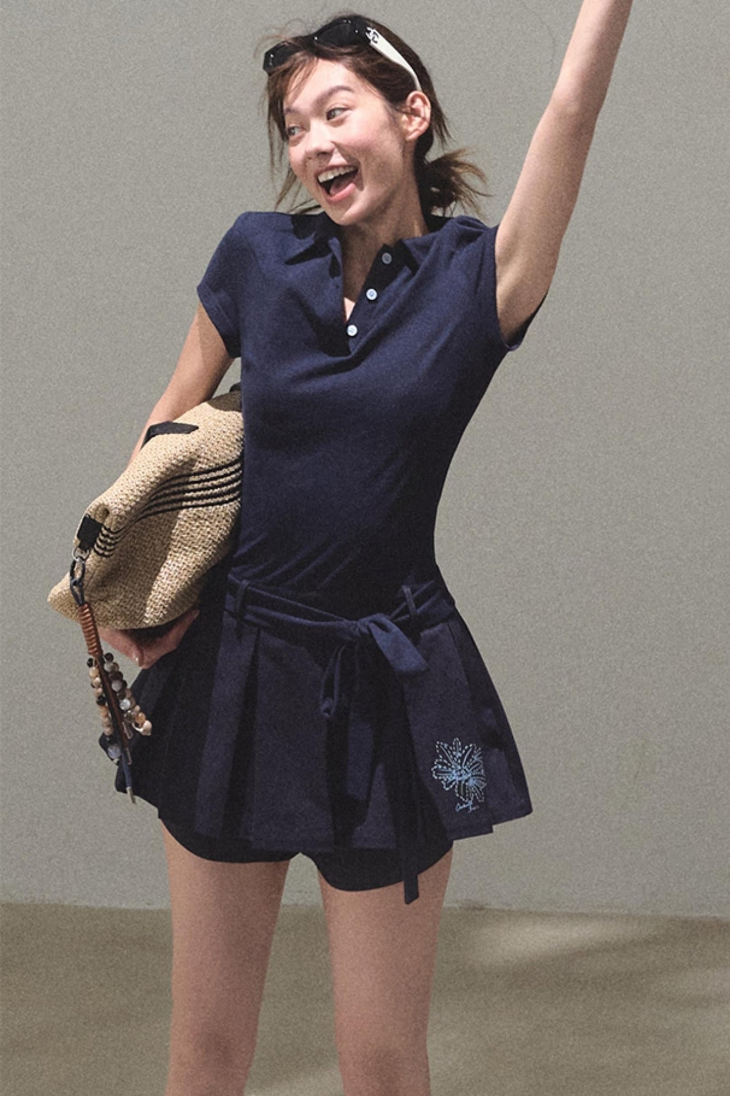 Cool Cotton Polo Skirt Set-Up