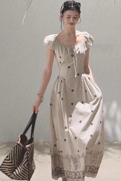 Radiant Cotton Dress