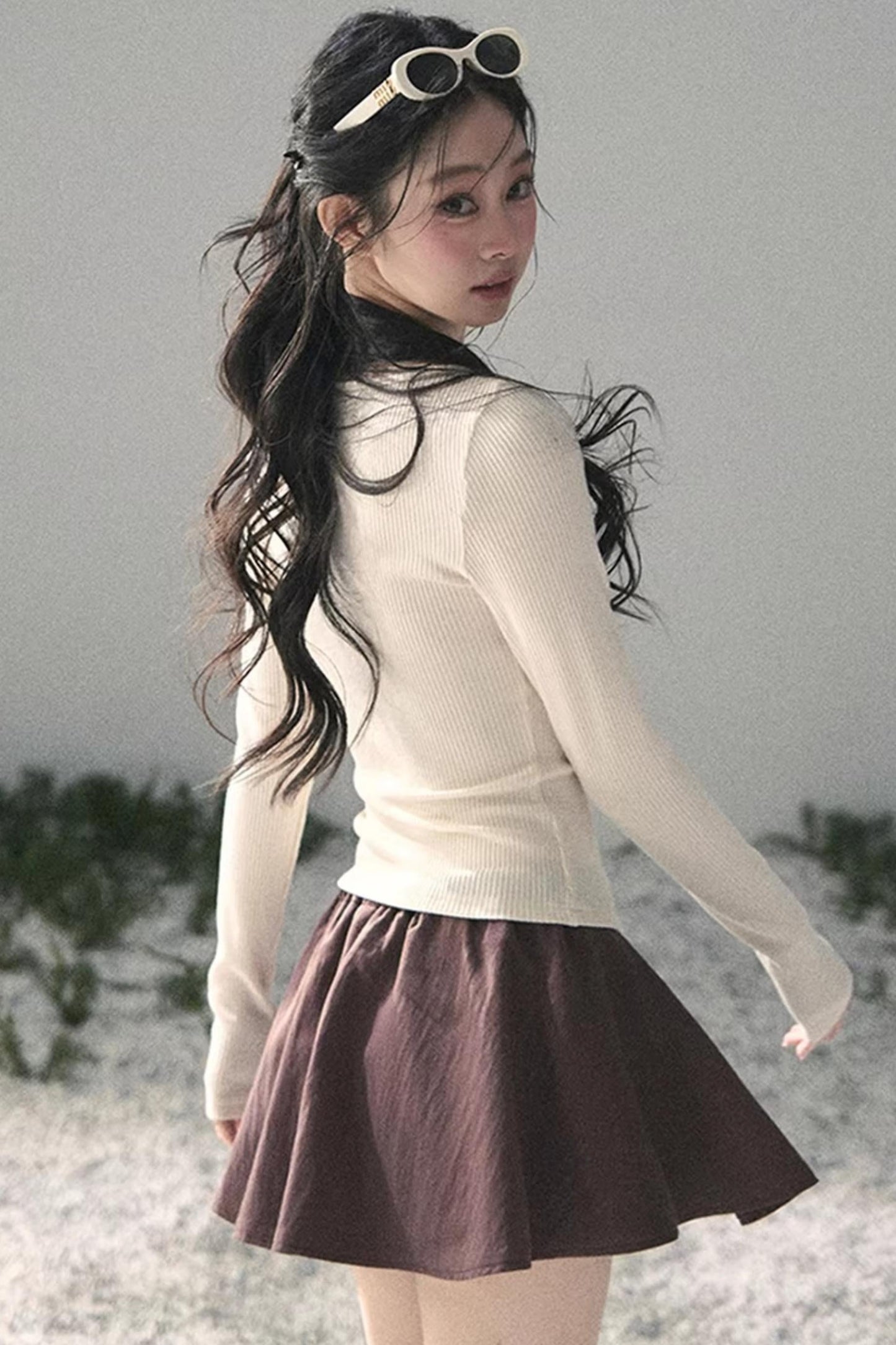 Day and Night Knitted Top