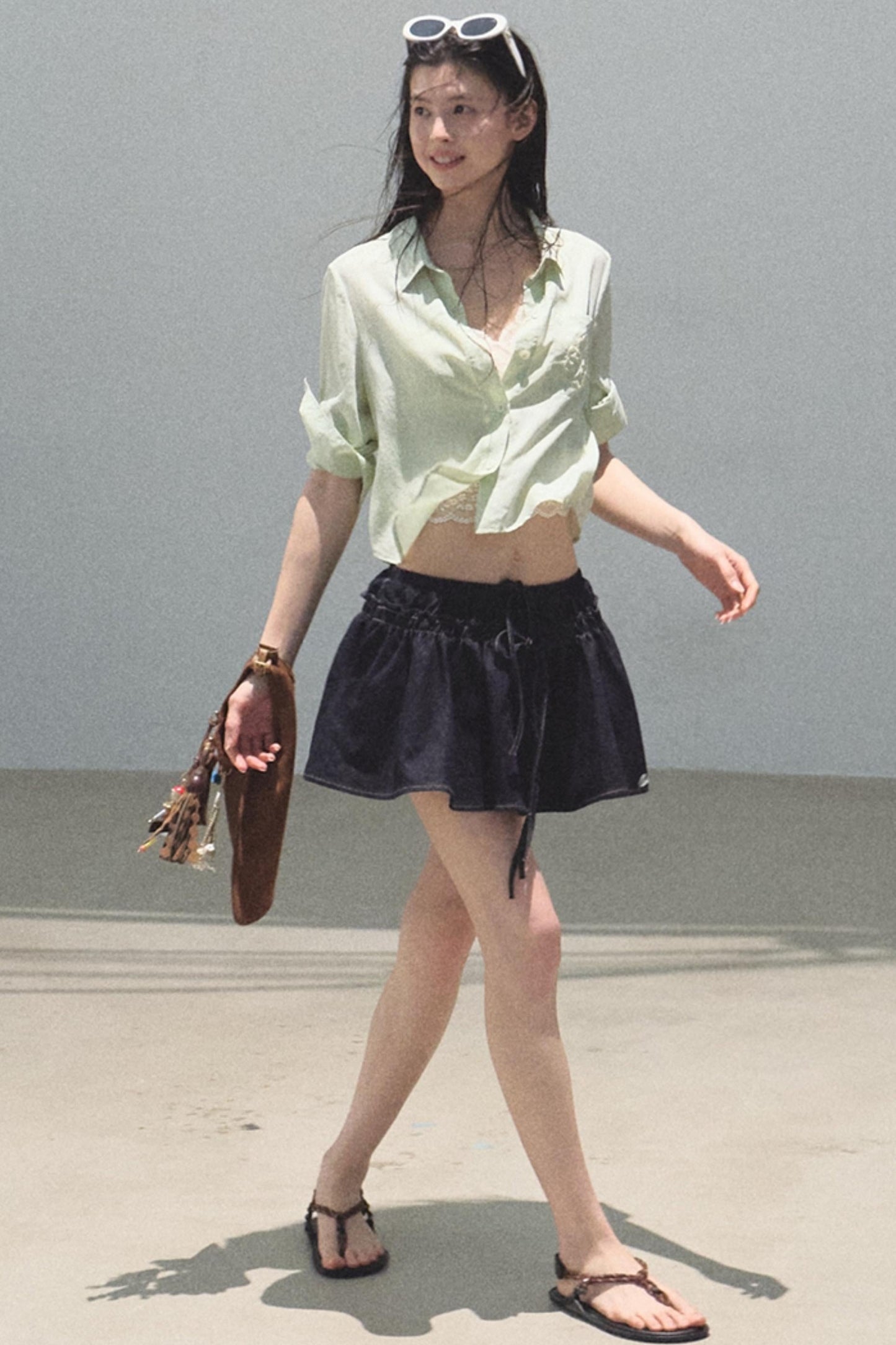 Lake Lyocell Beaded Shirt