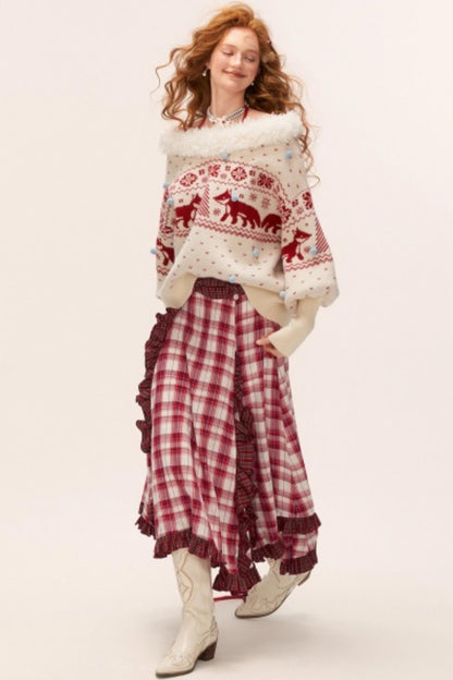 Fox Fair Island Knitted Sweater