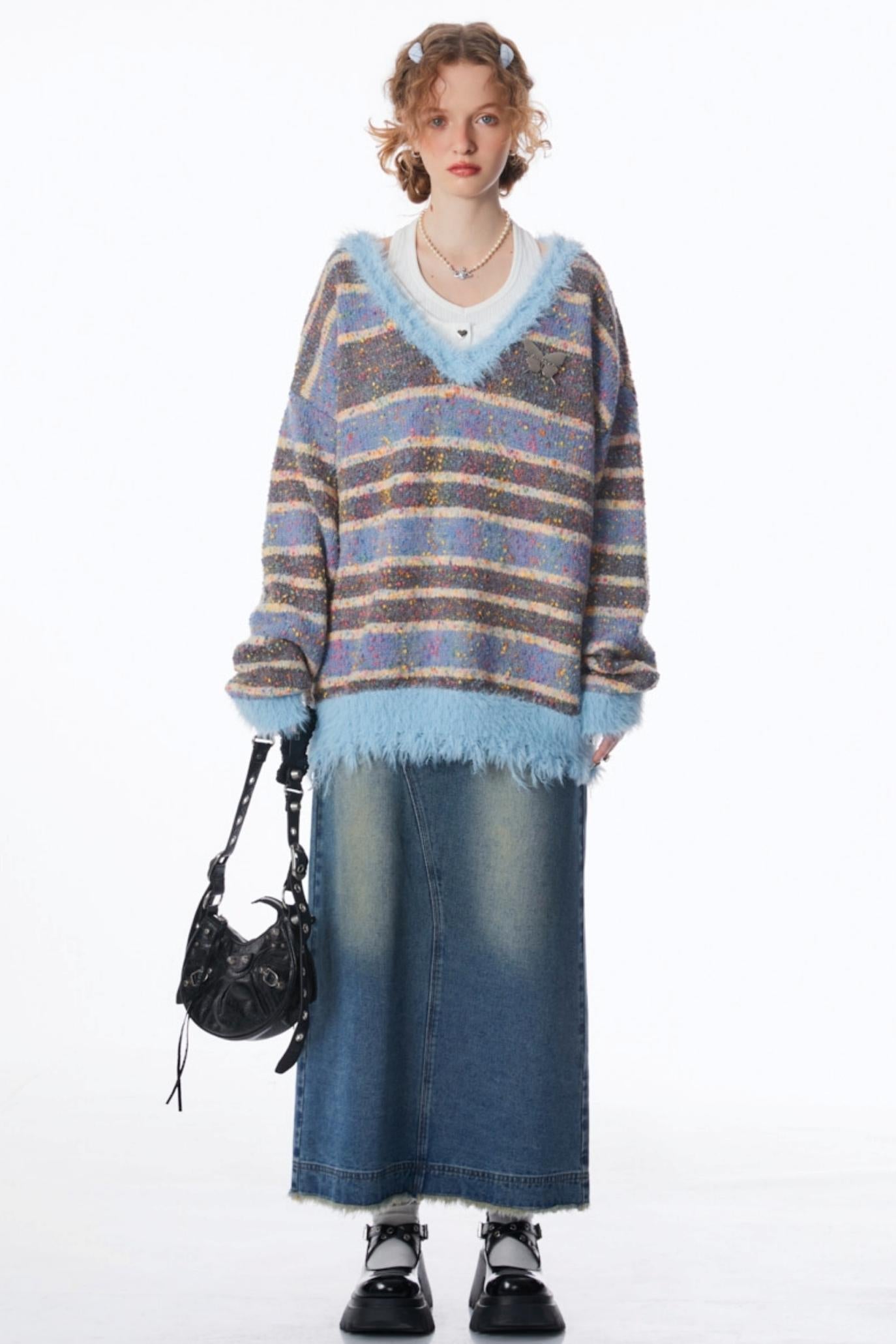 Gentle Vintage Stripe Sweater