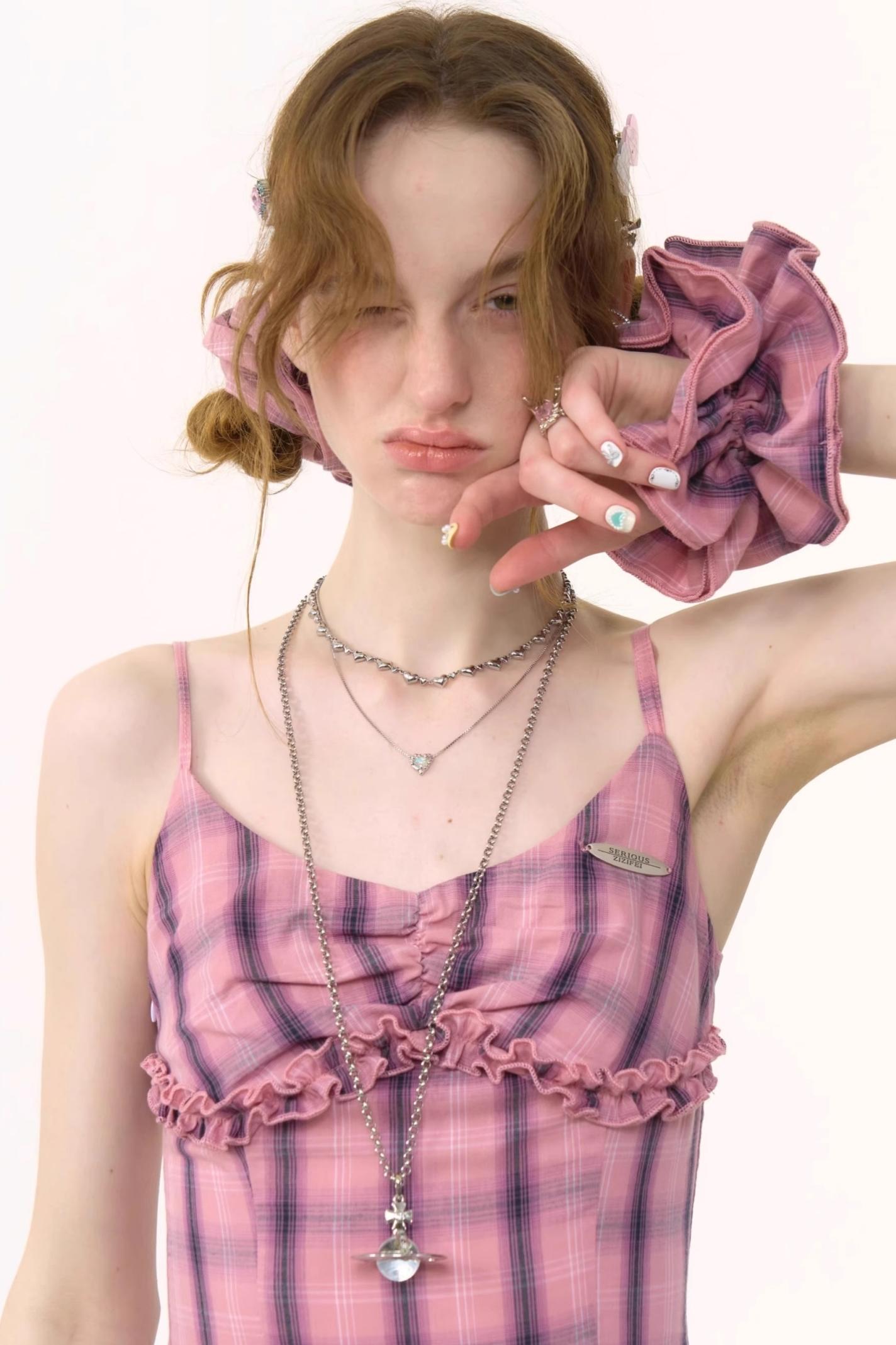 Summer Chic Plaid Dress