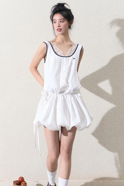 Sporty Chic Bud Skirt Dress