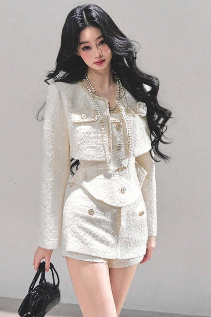 Little Girl's Winter Coat Set-Up