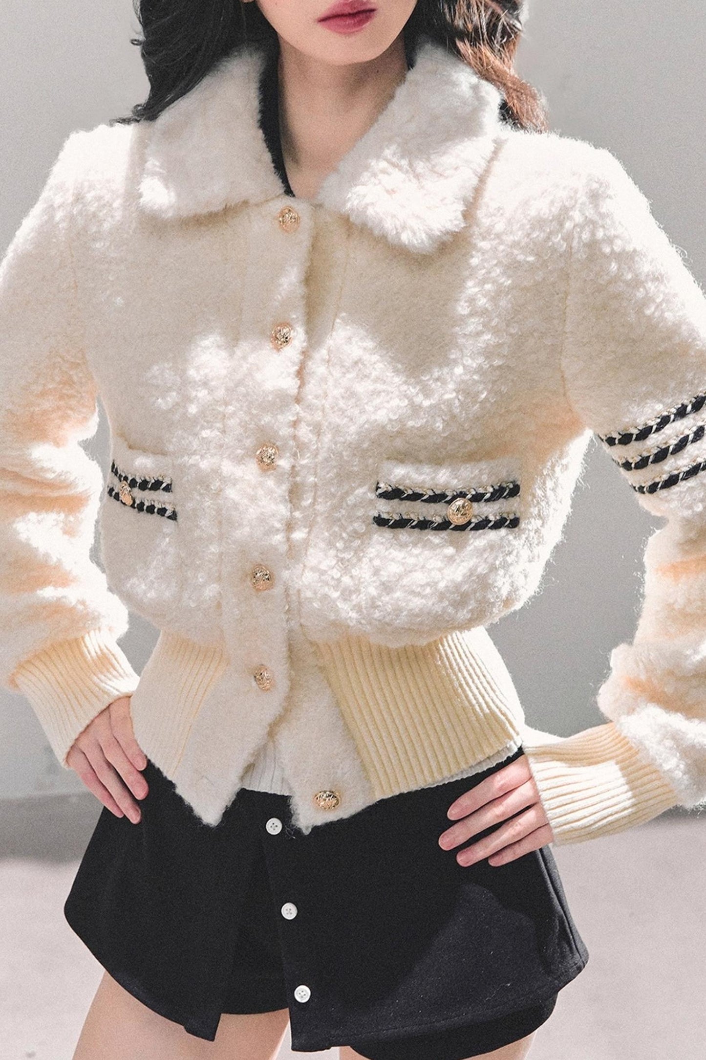 Wool Padded Winter Coat